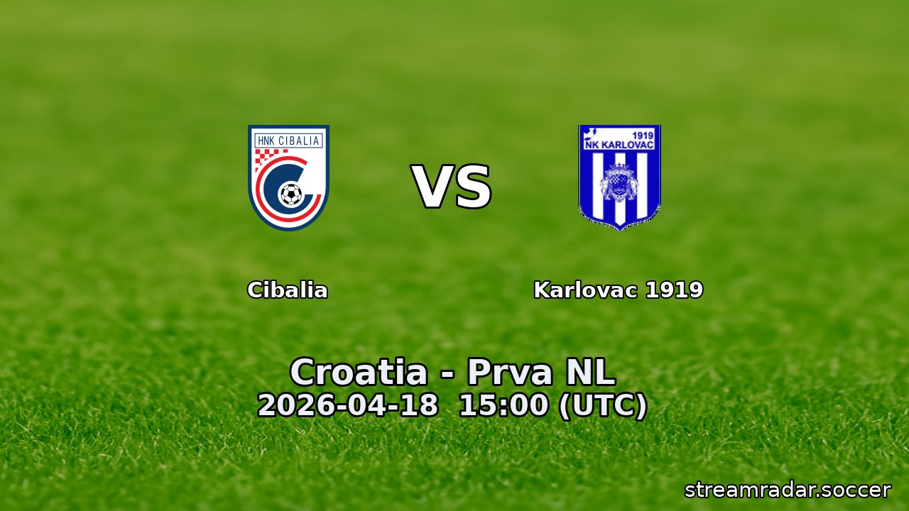 Cibalia vs Karlovac 1919