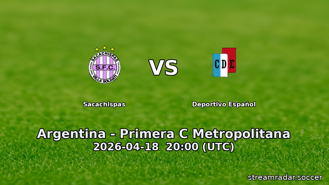 Sacachispas vs Deportivo Español