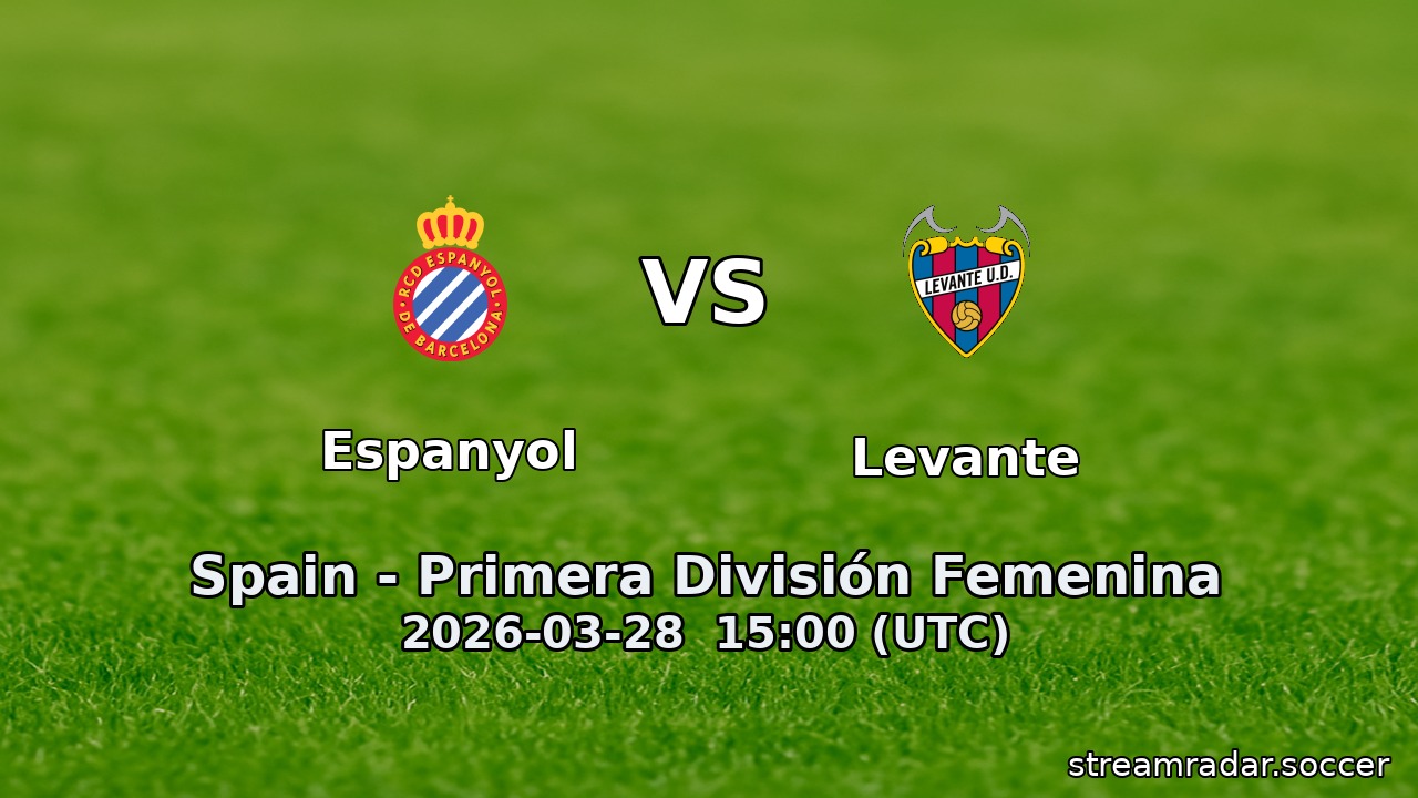 Espanyol vs Levante
