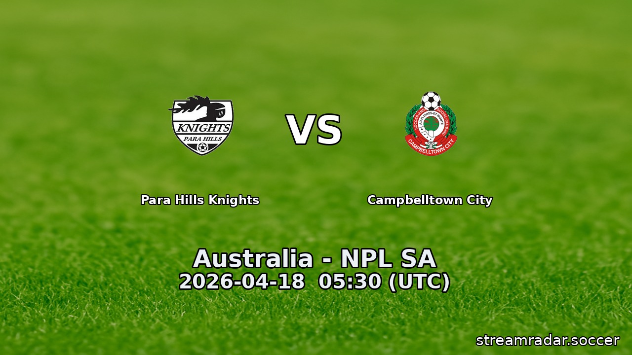 Para Hills Knights vs Campbelltown City