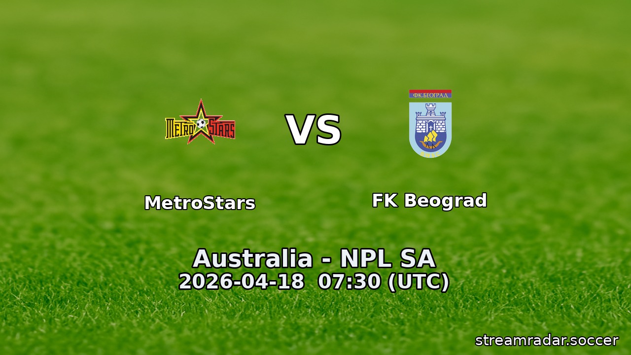 MetroStars vs FK Beograd