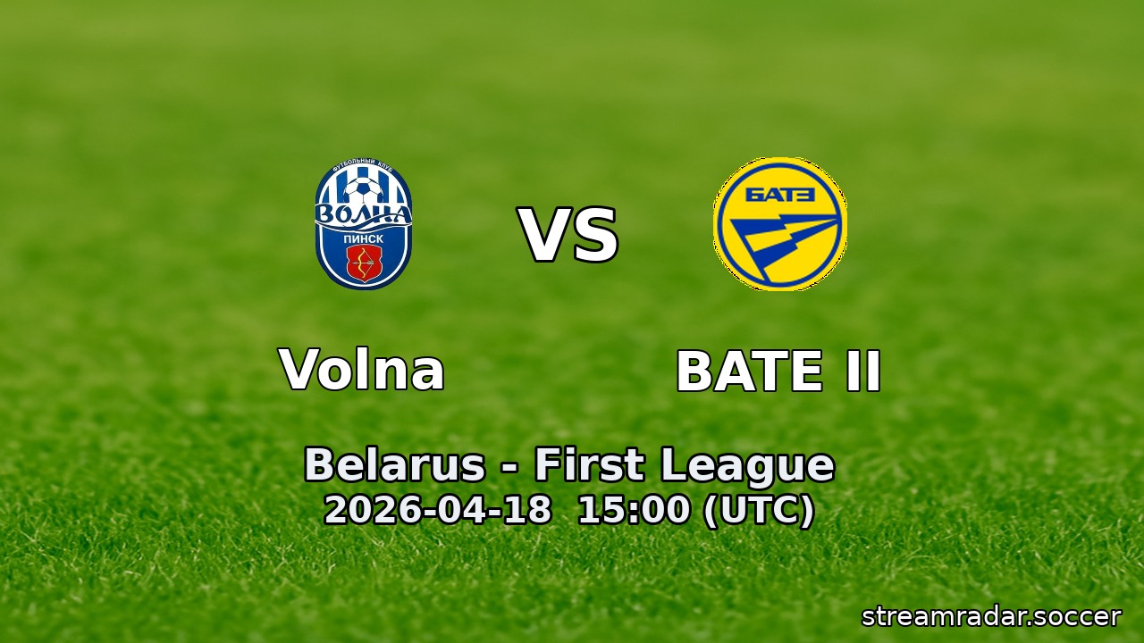 Volna vs BATE II