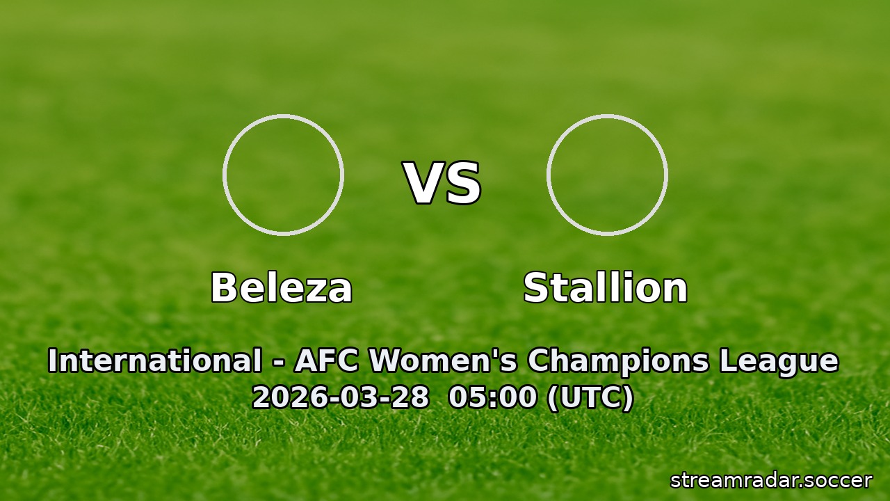 Beleza vs Stallion
