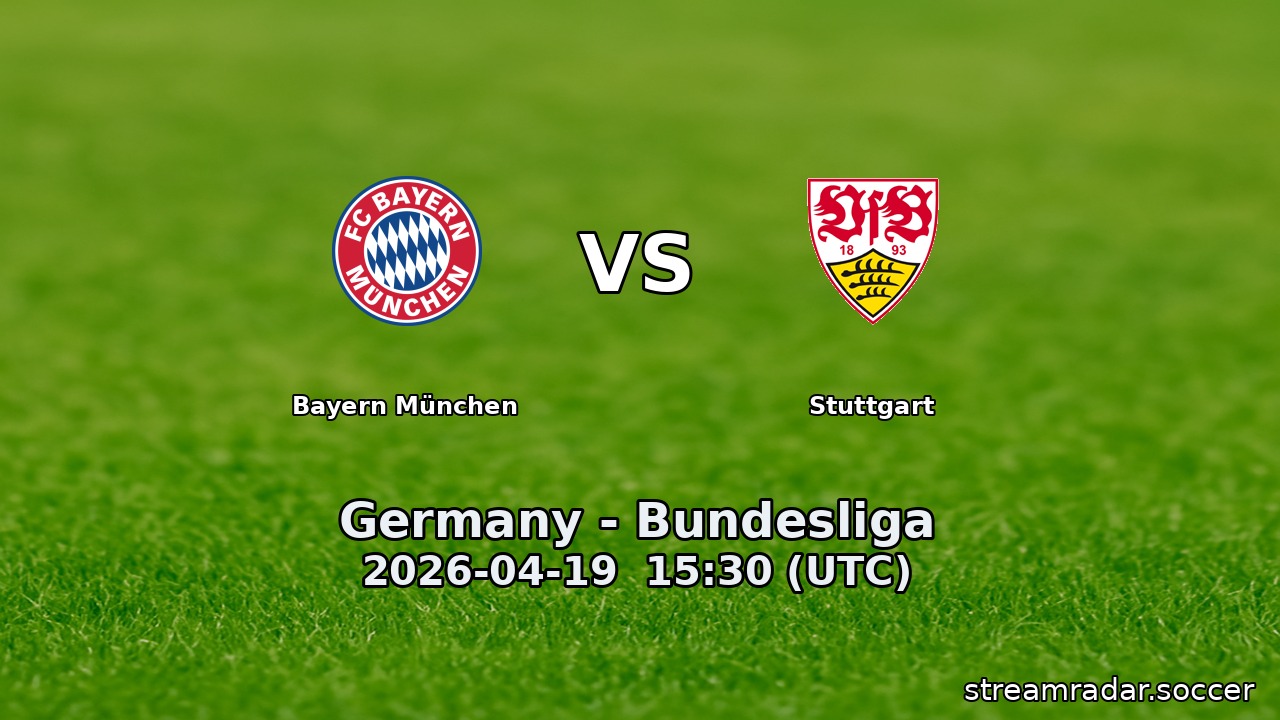 Bayern München vs Stuttgart