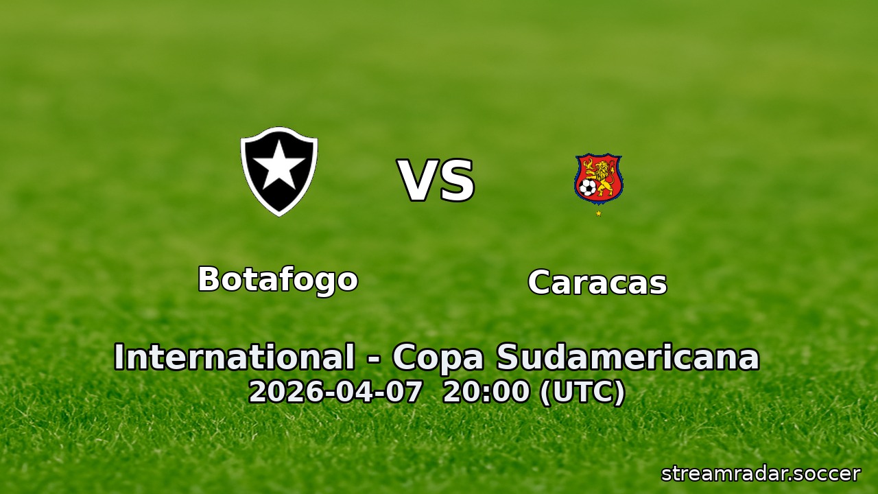 Botafogo vs Caracas