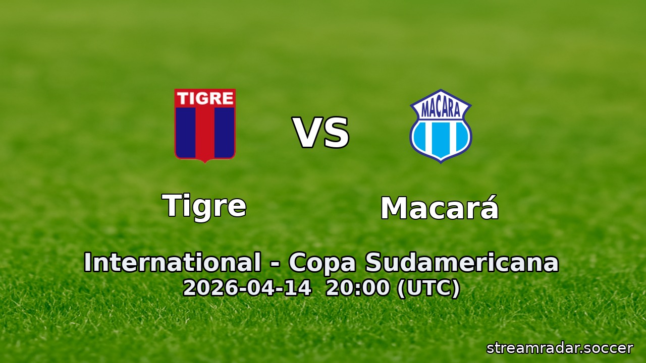 Tigre vs Macará