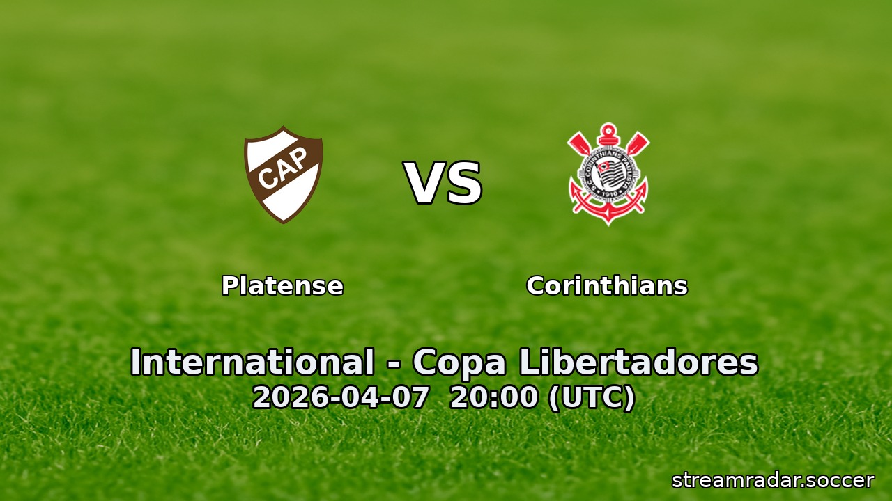 Platense vs Corinthians