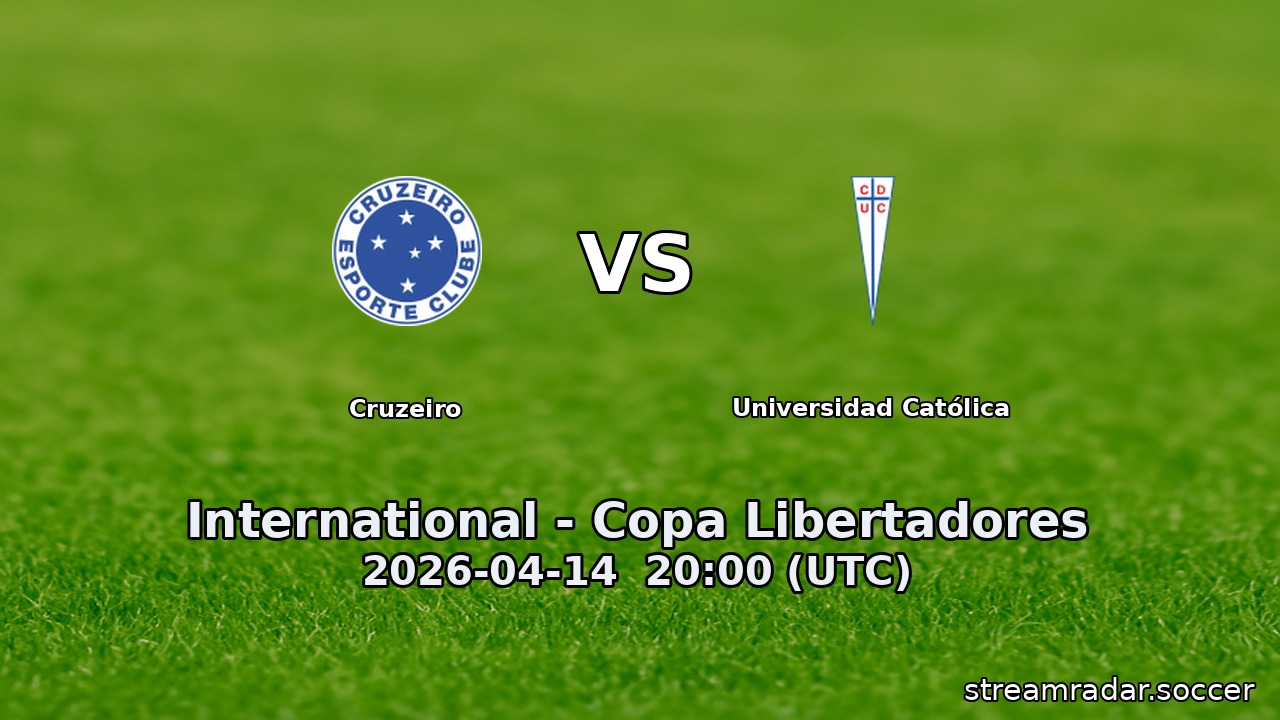 Cruzeiro vs Universidad Católica