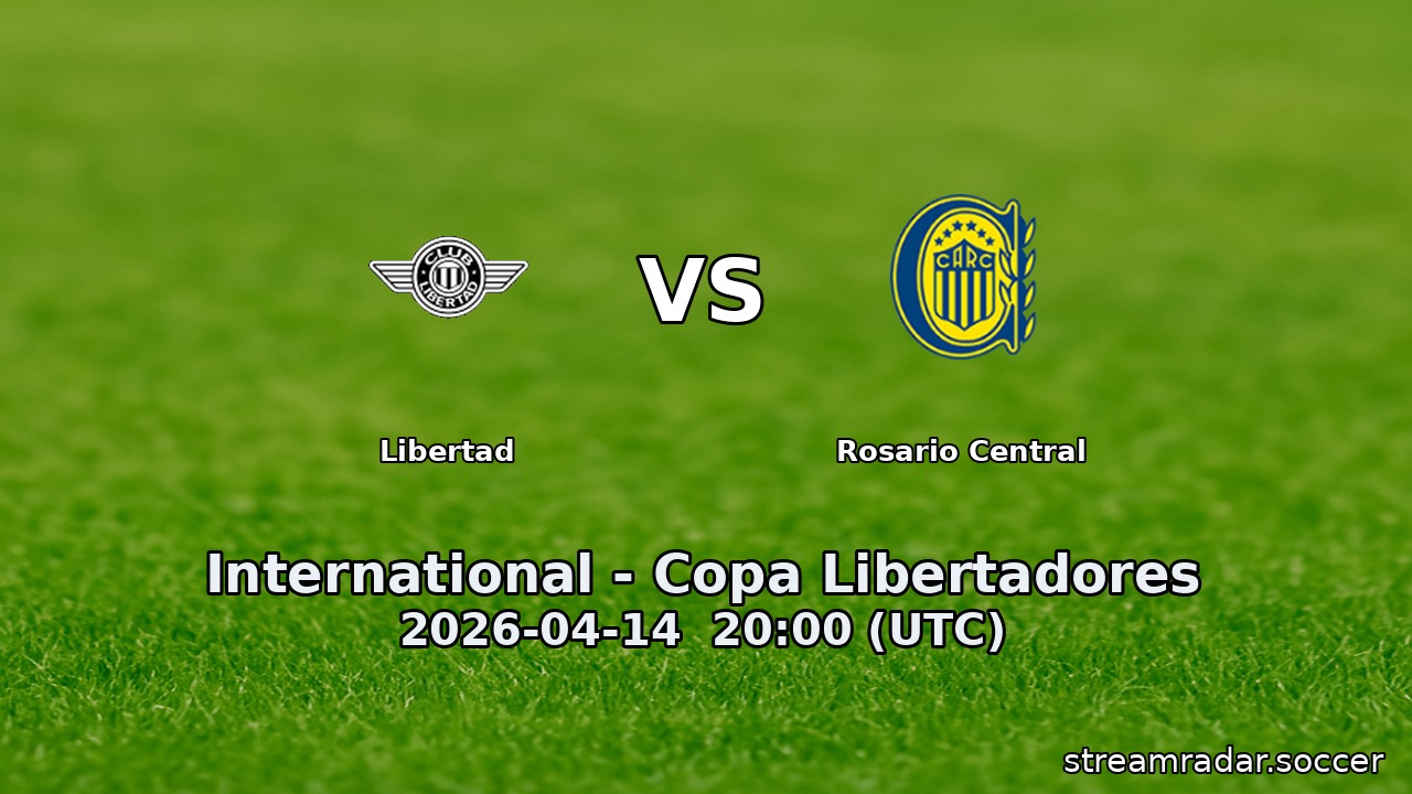 Libertad vs Rosario Central