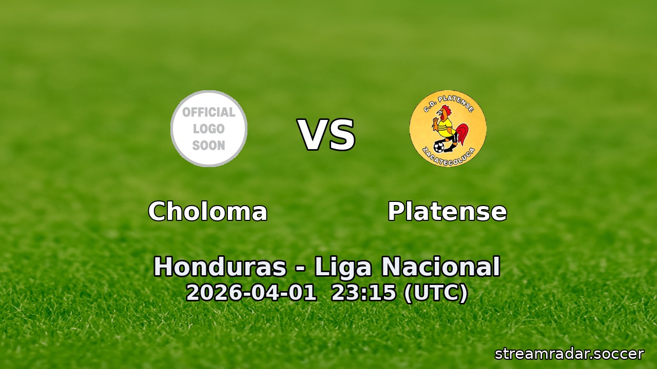 Choloma vs Platense