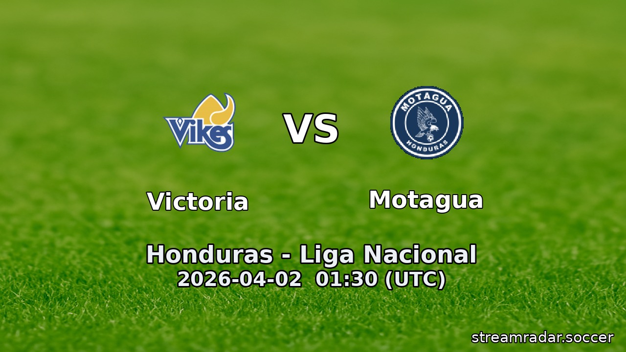 Victoria vs Motagua