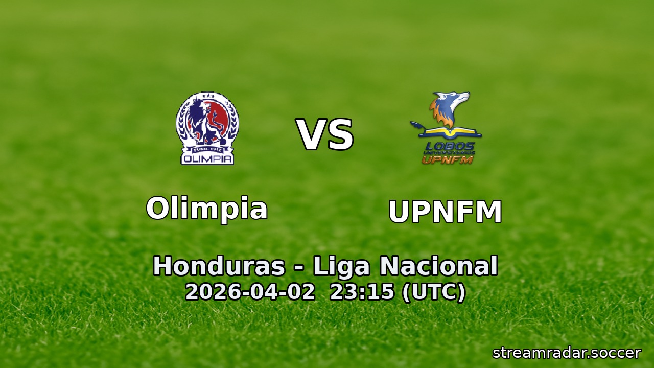 Olimpia vs UPNFM