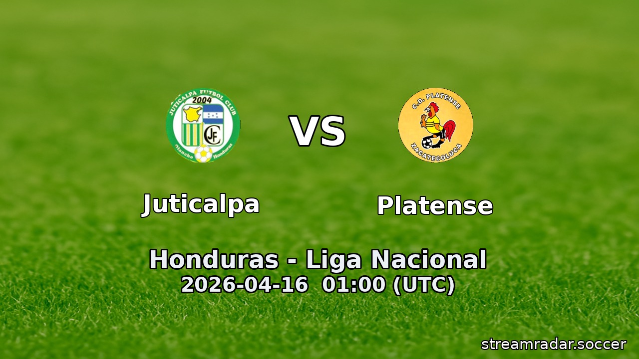 Juticalpa vs Platense