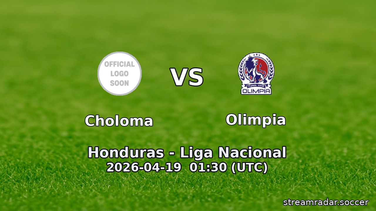 Choloma vs Olimpia