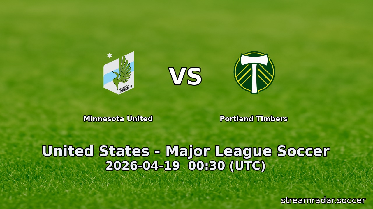 Minnesota United vs Portland Timbers