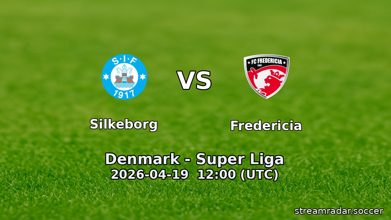 Silkeborg vs Fredericia