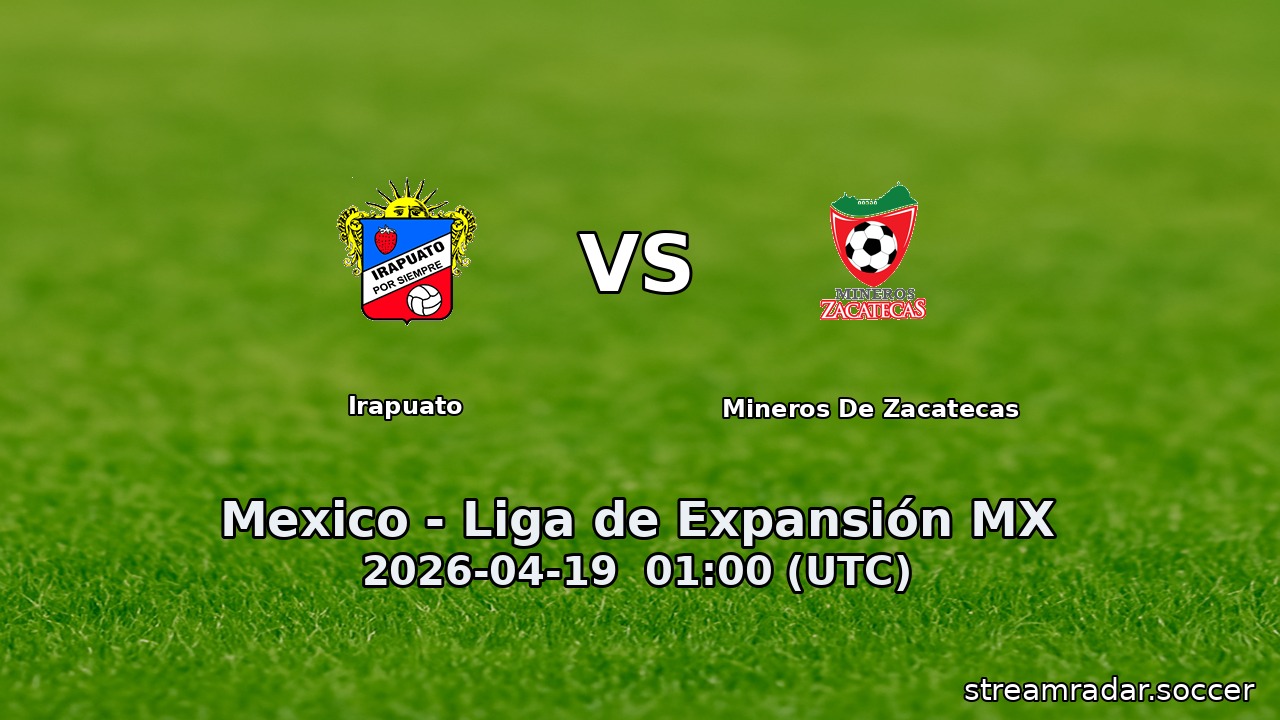 Irapuato vs Mineros De Zacatecas
