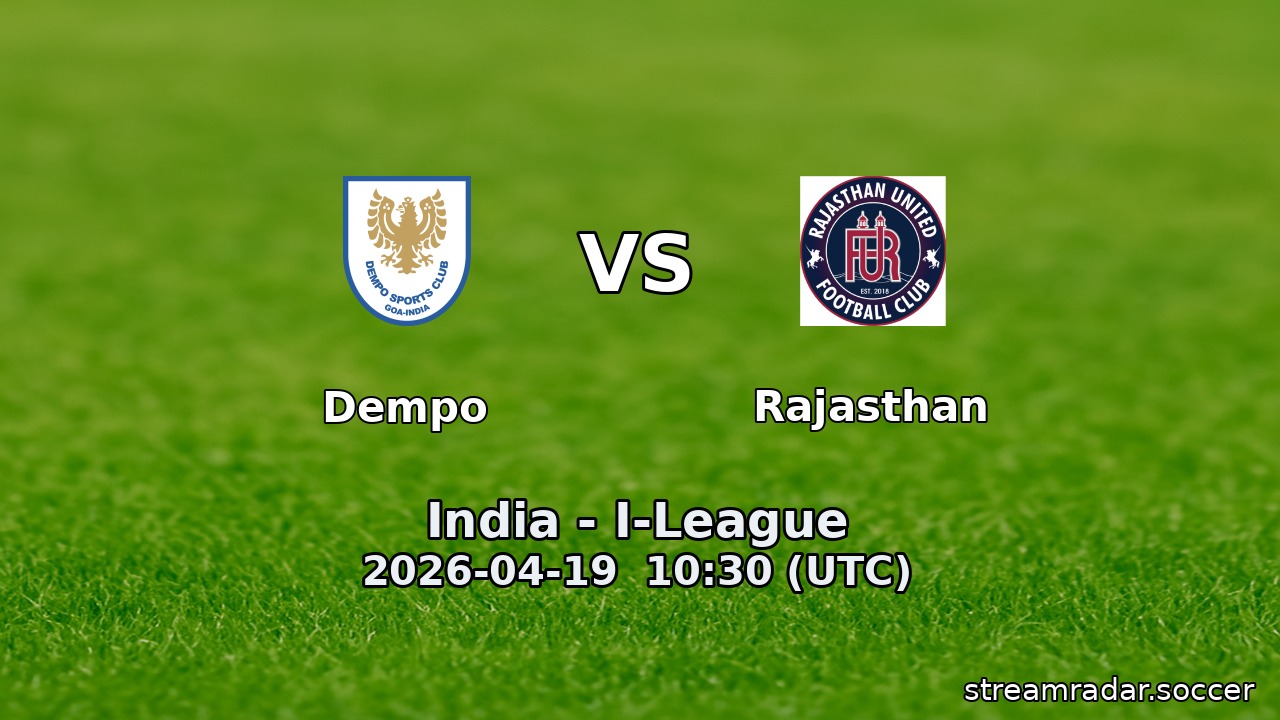 Dempo vs Rajasthan