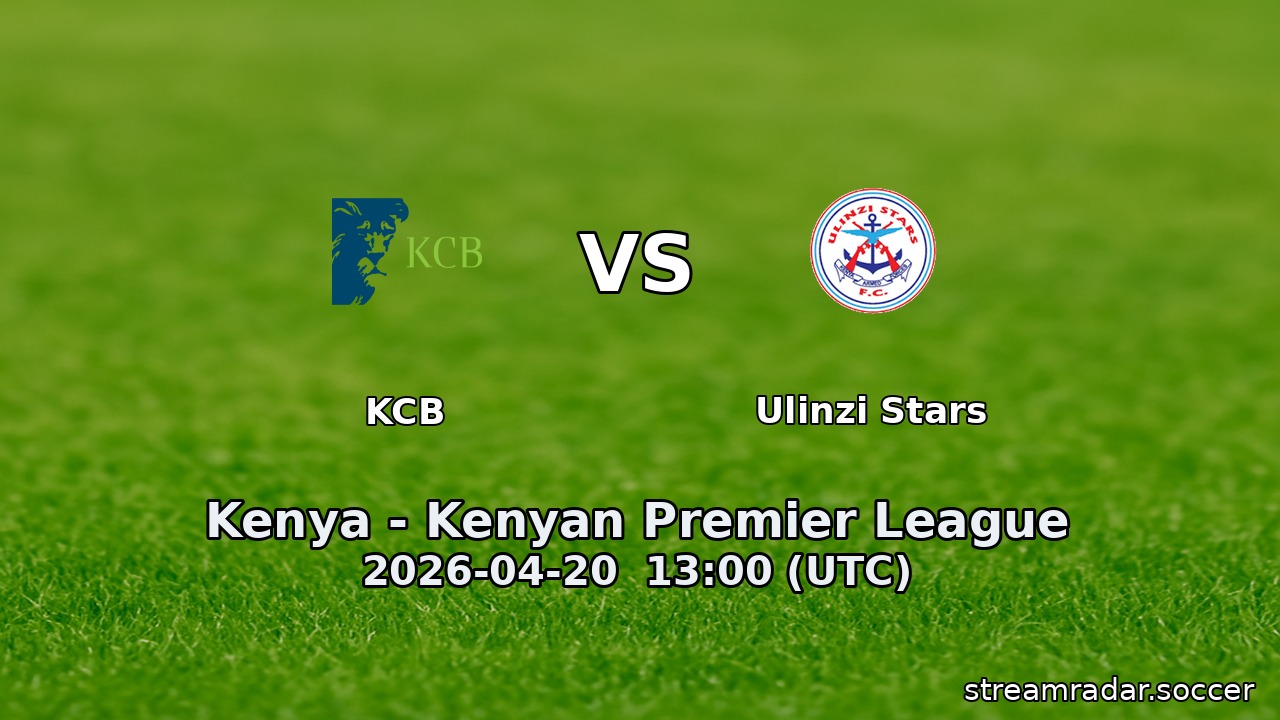 KCB vs Ulinzi Stars