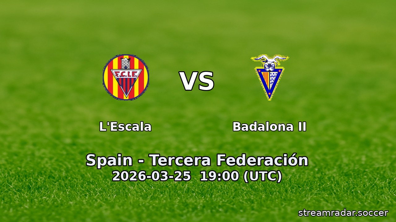 L'Escala vs Badalona II