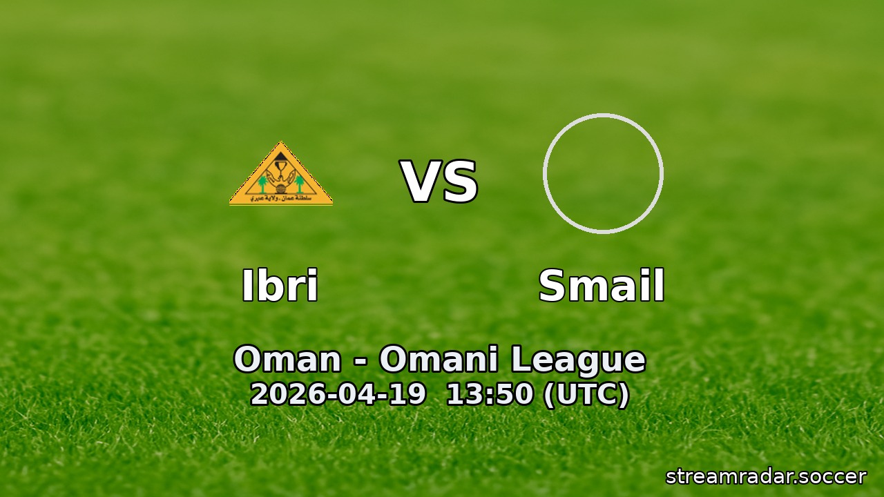 Ibri vs Smail