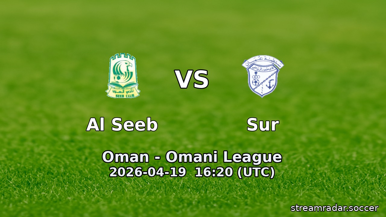 Al Seeb vs Sur