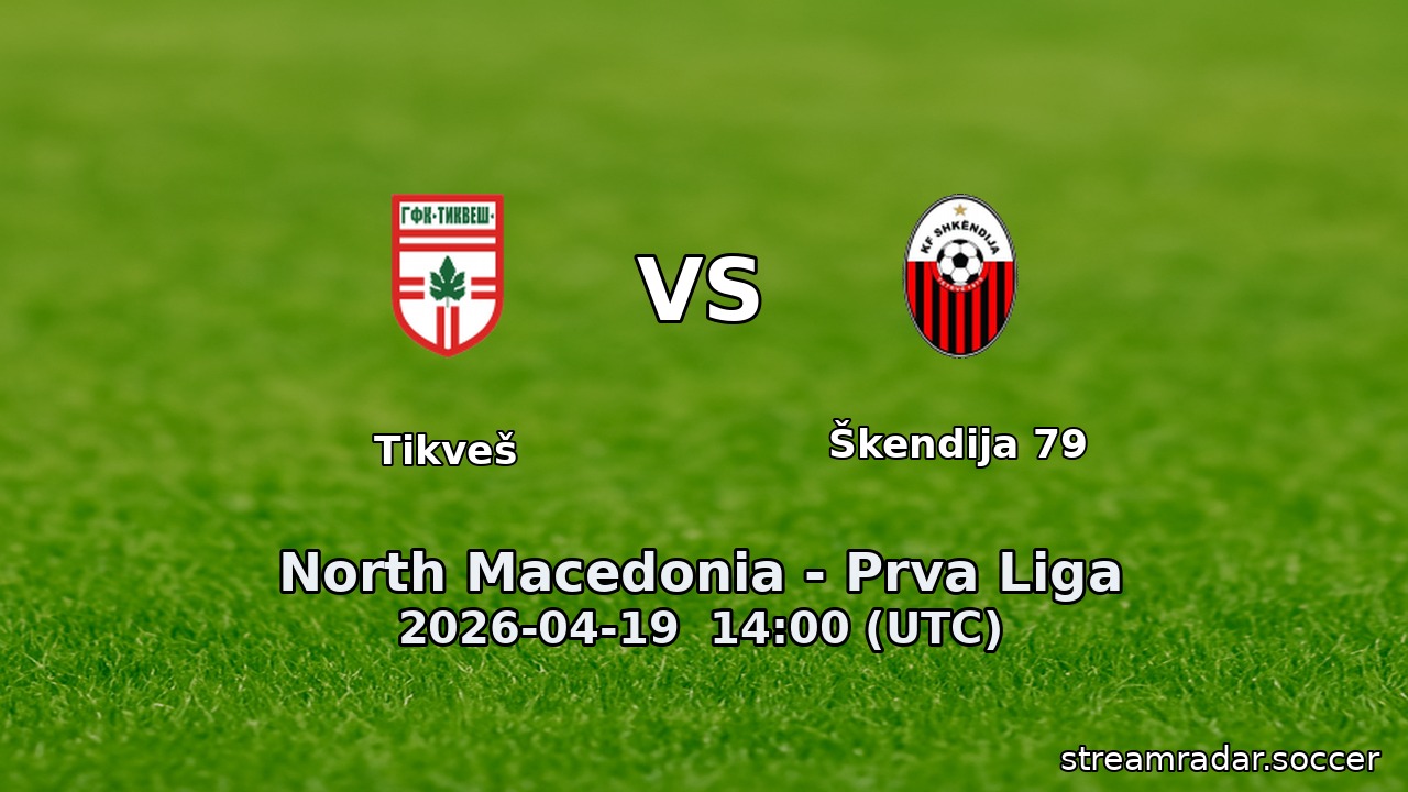 Tikveš vs Škendija 79