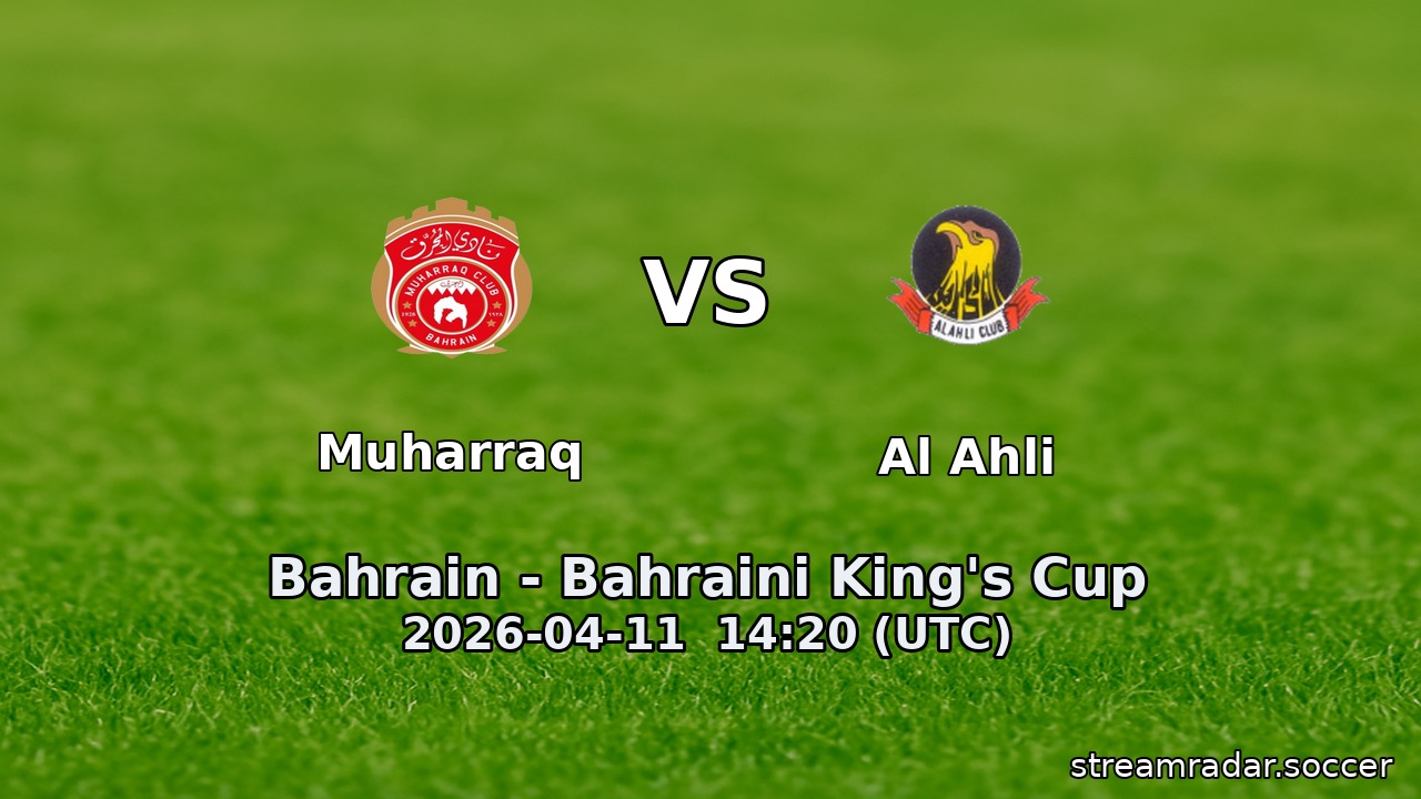 Muharraq vs Al Ahli