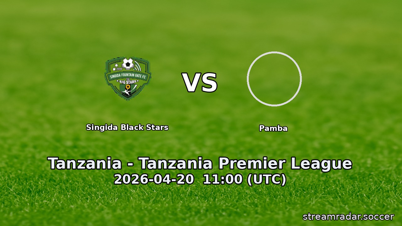 Singida Black Stars vs Pamba