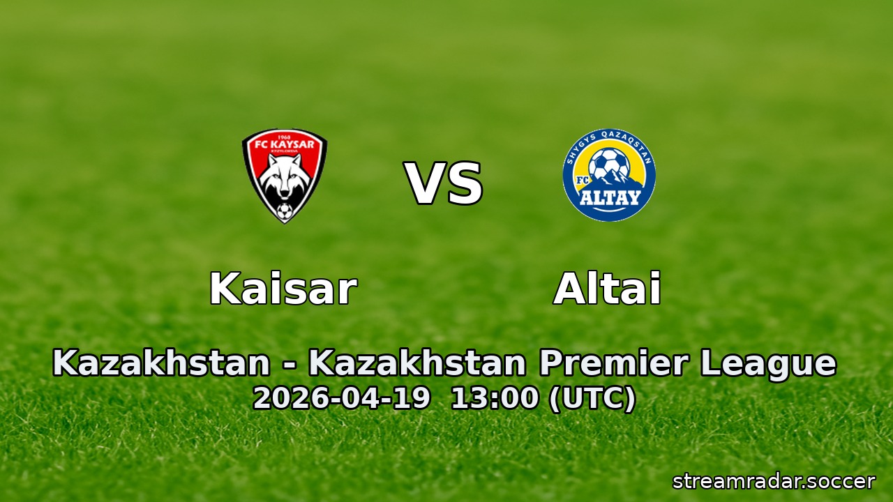 Kaisar vs Altai