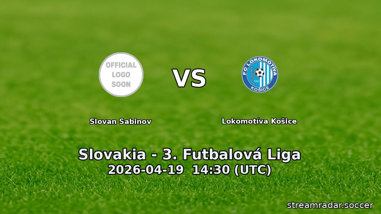Slovan Sabinov vs Lokomotíva Košice