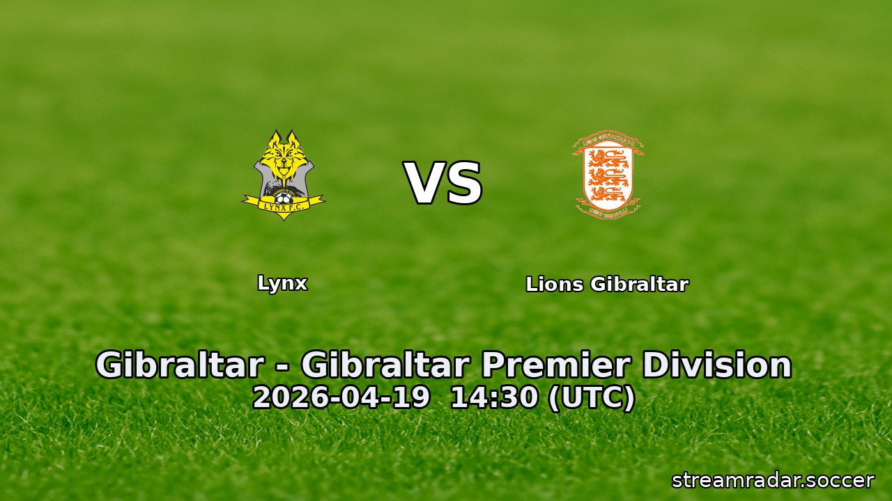 Lynx vs Lions Gibraltar
