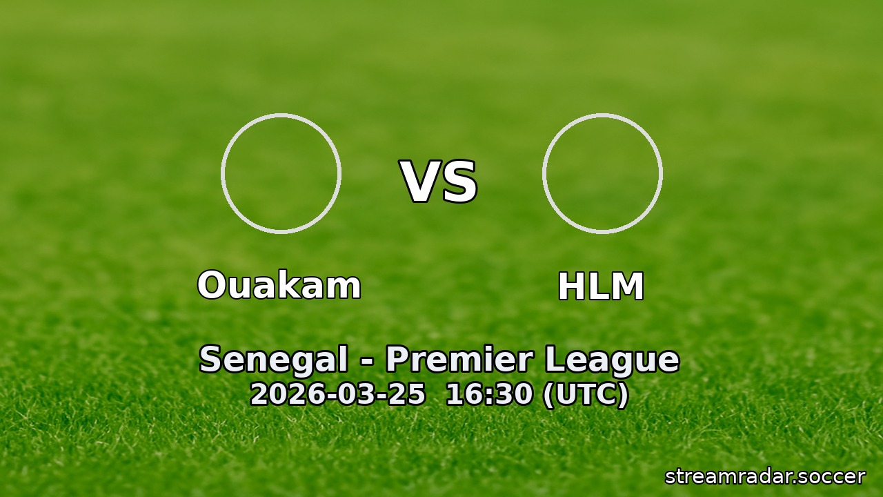Ouakam vs HLM