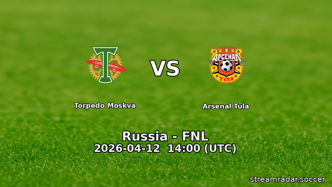 Torpedo Moskva vs Arsenal Tula