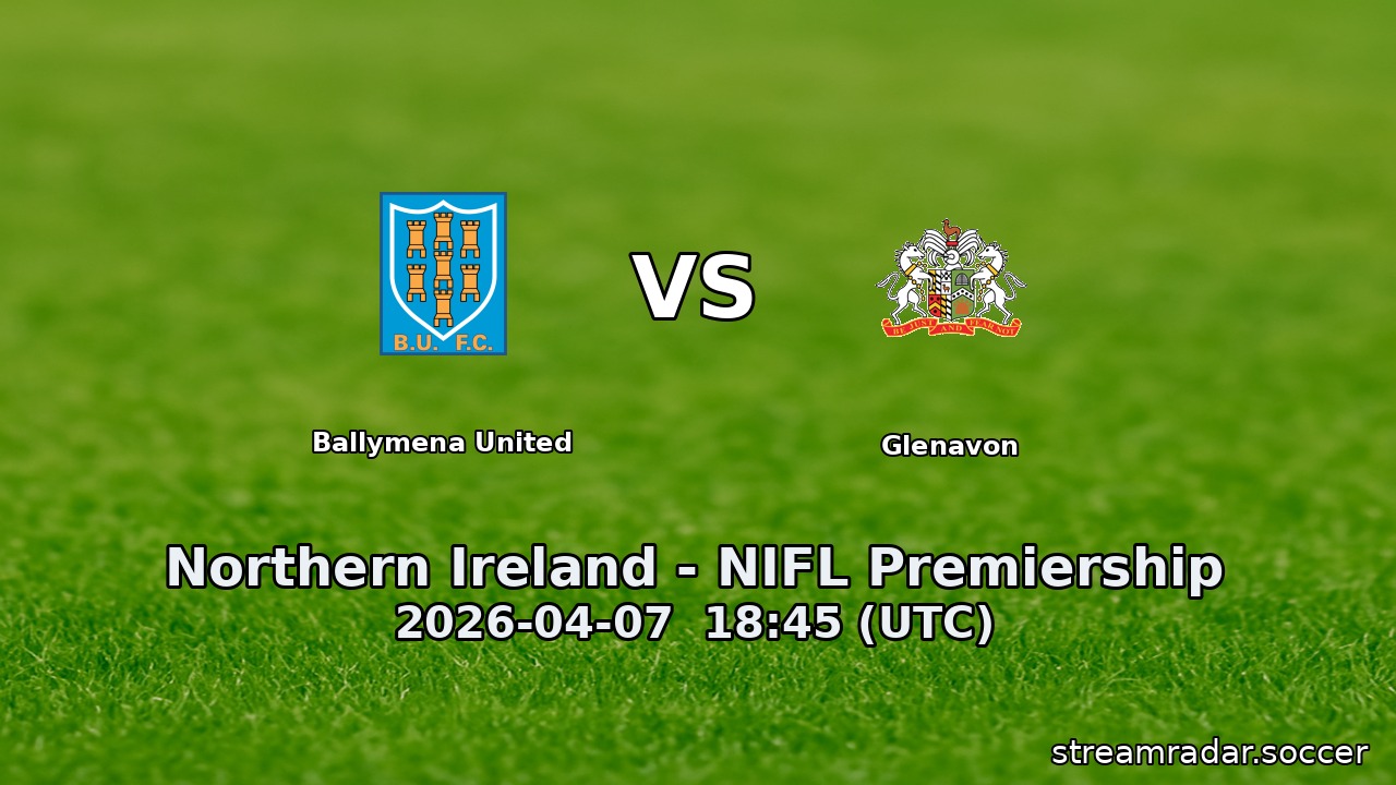 Ballymena United vs Glenavon