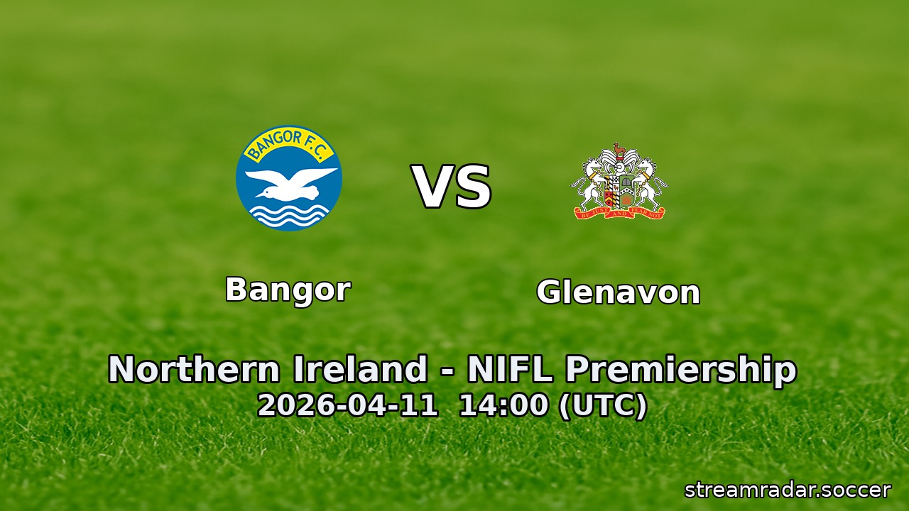 Bangor vs Glenavon