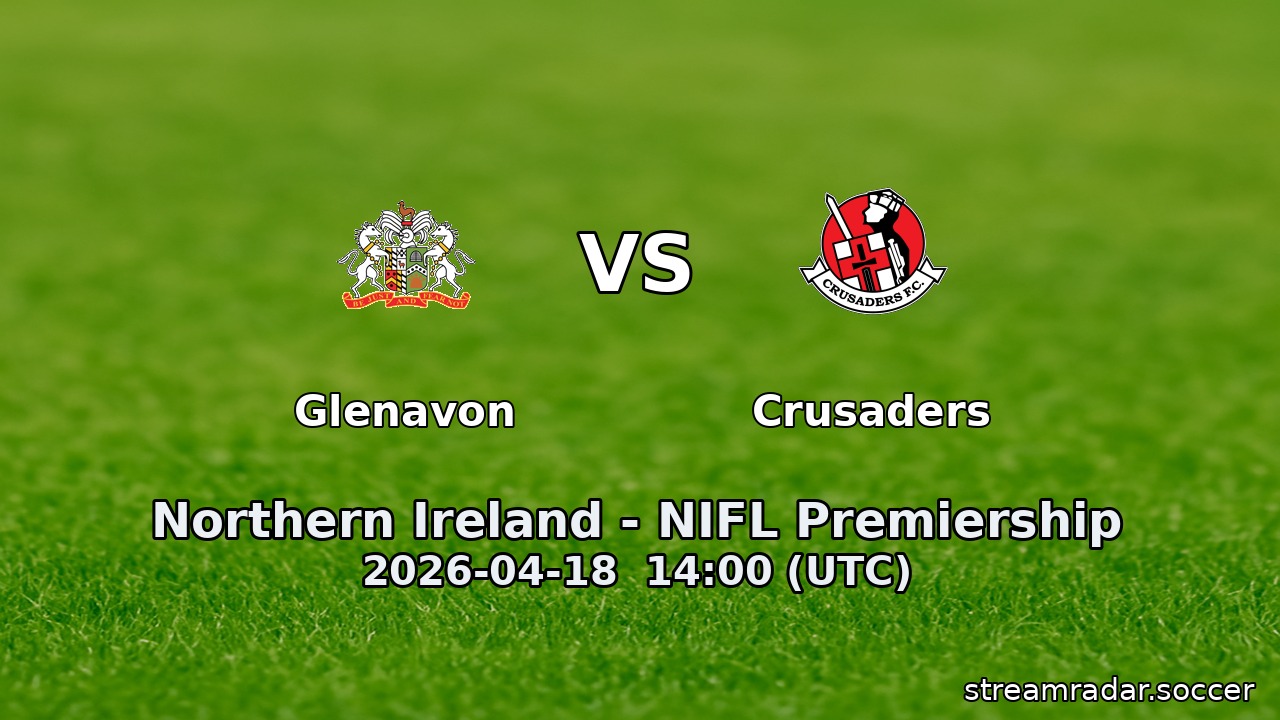 Glenavon vs Crusaders
