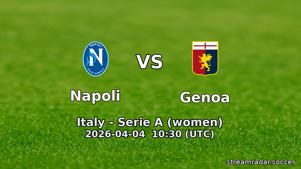 Napoli vs Genoa