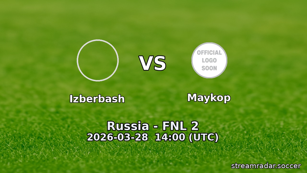 Izberbash vs Maykop