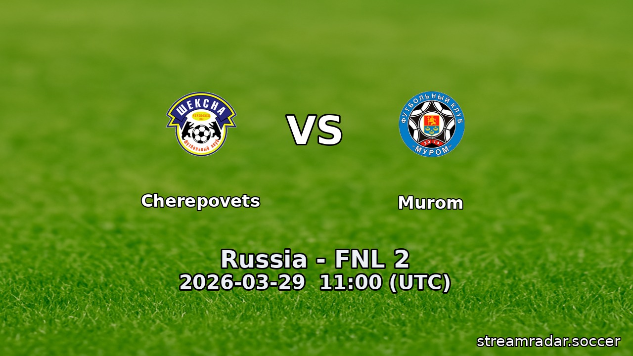 Cherepovets vs Murom