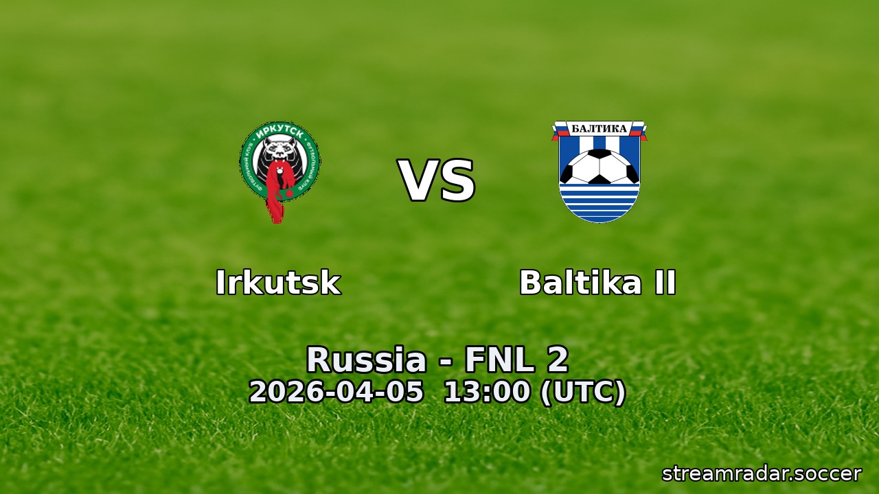 Irkutsk vs Baltika II