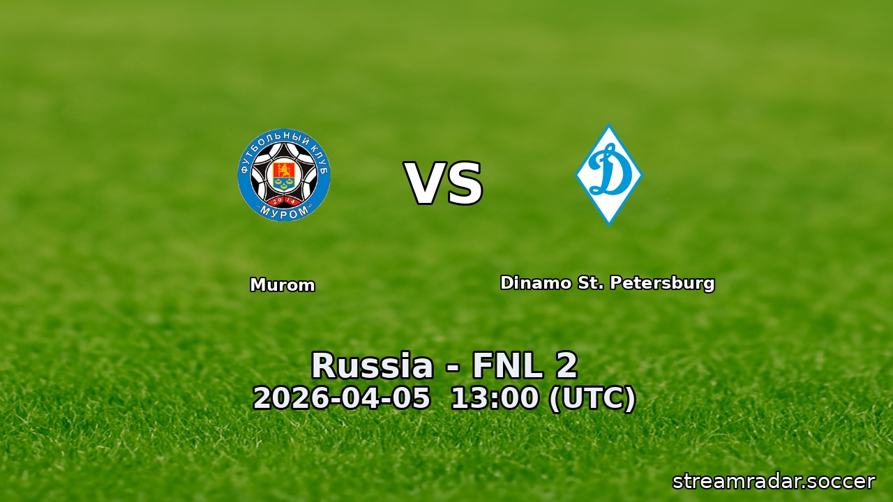 Murom vs Dinamo St. Petersburg