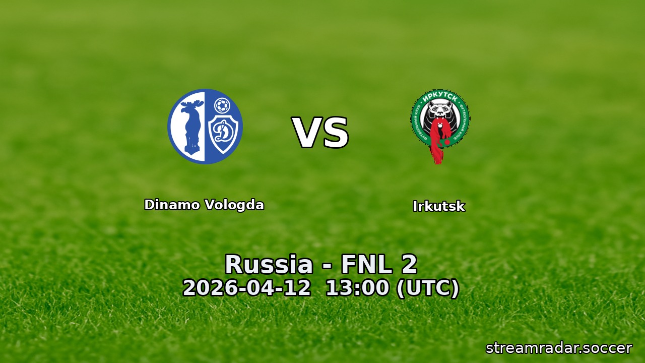 Dinamo Vologda vs Irkutsk