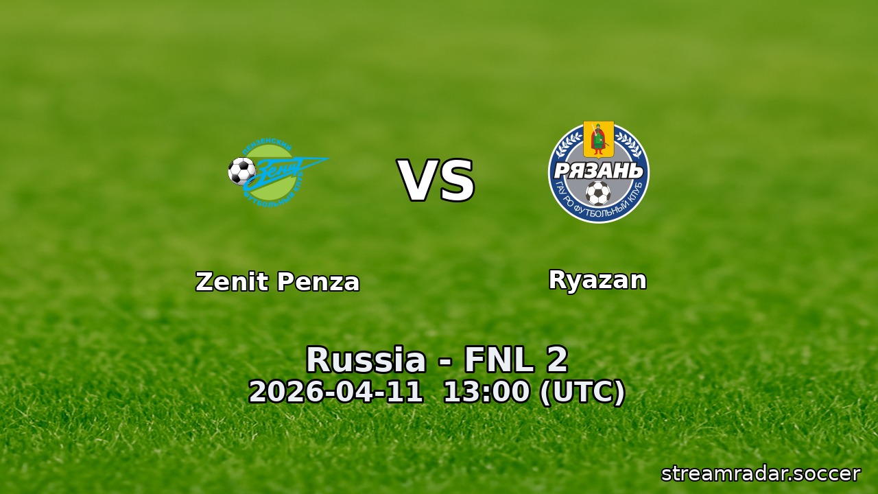 Zenit Penza vs Ryazan