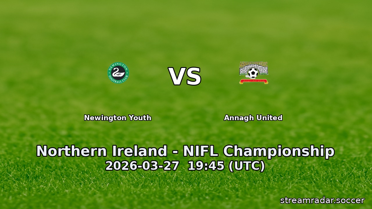 Newington Youth vs Annagh United