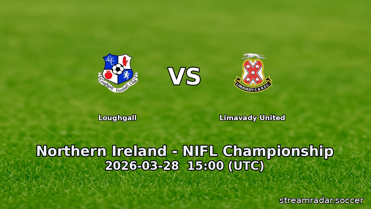Loughgall vs Limavady United