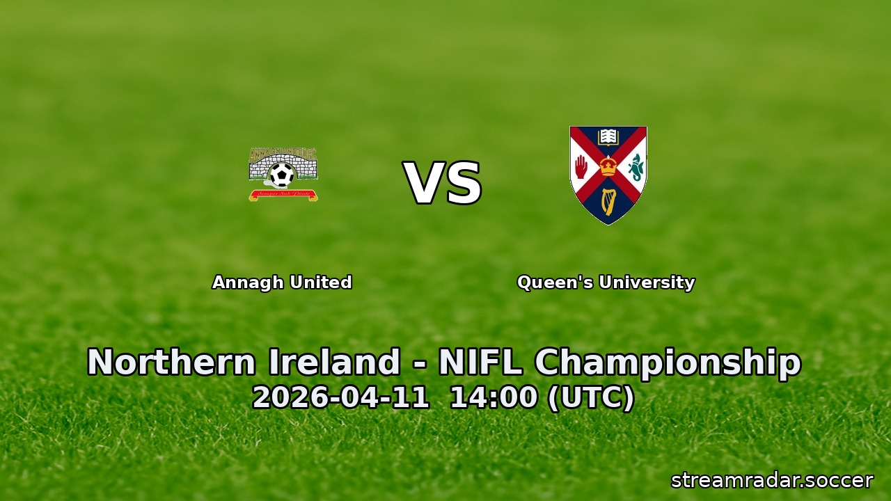Annagh United vs Queen's University