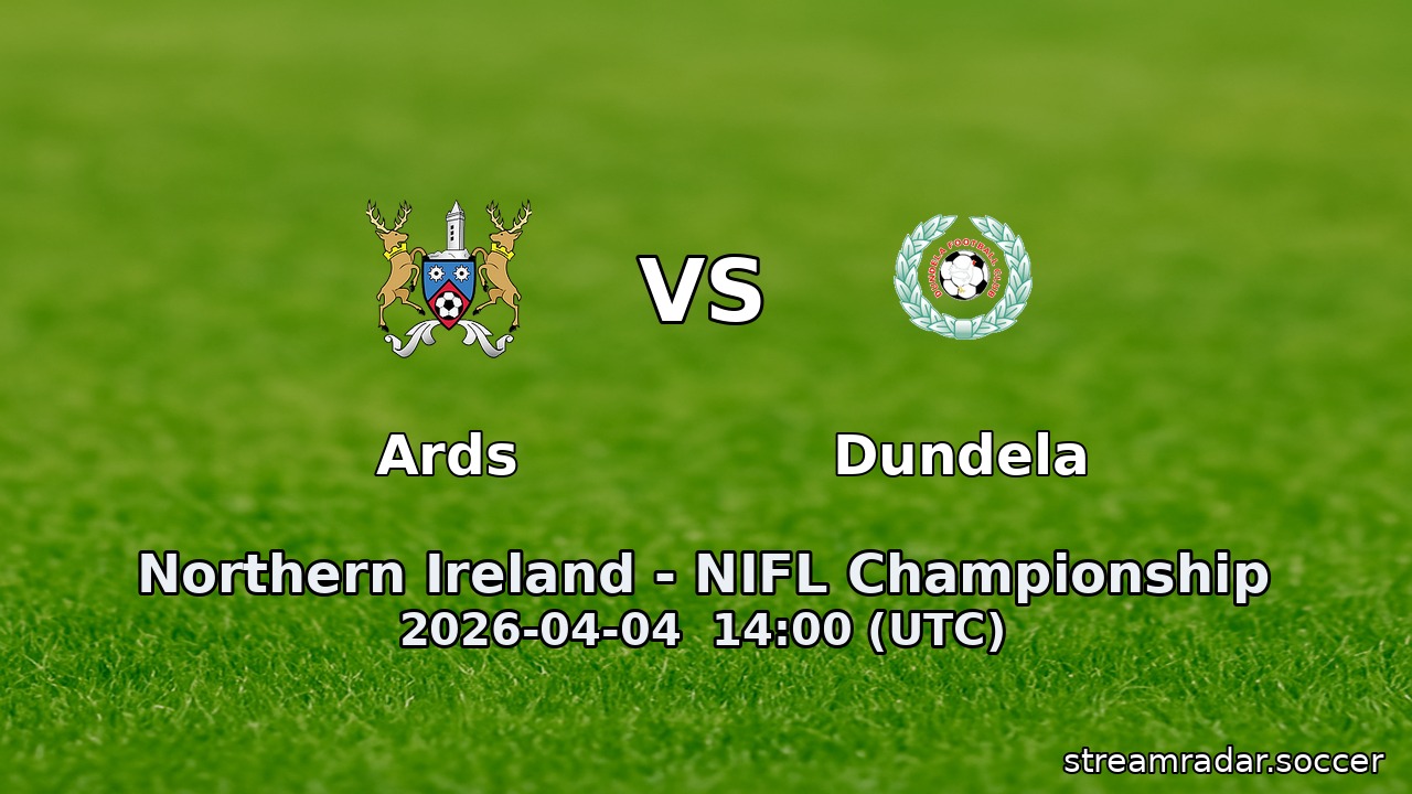 Ards vs Dundela