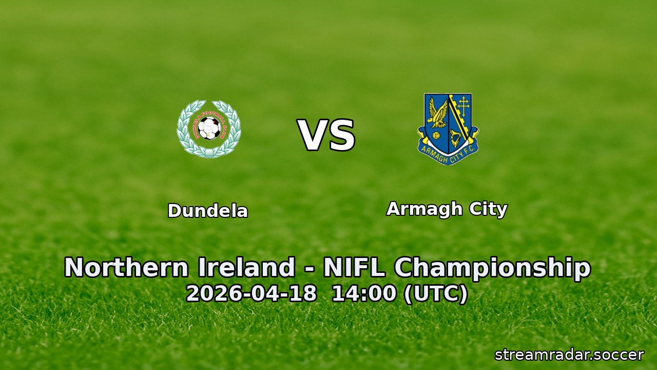 Dundela vs Armagh City