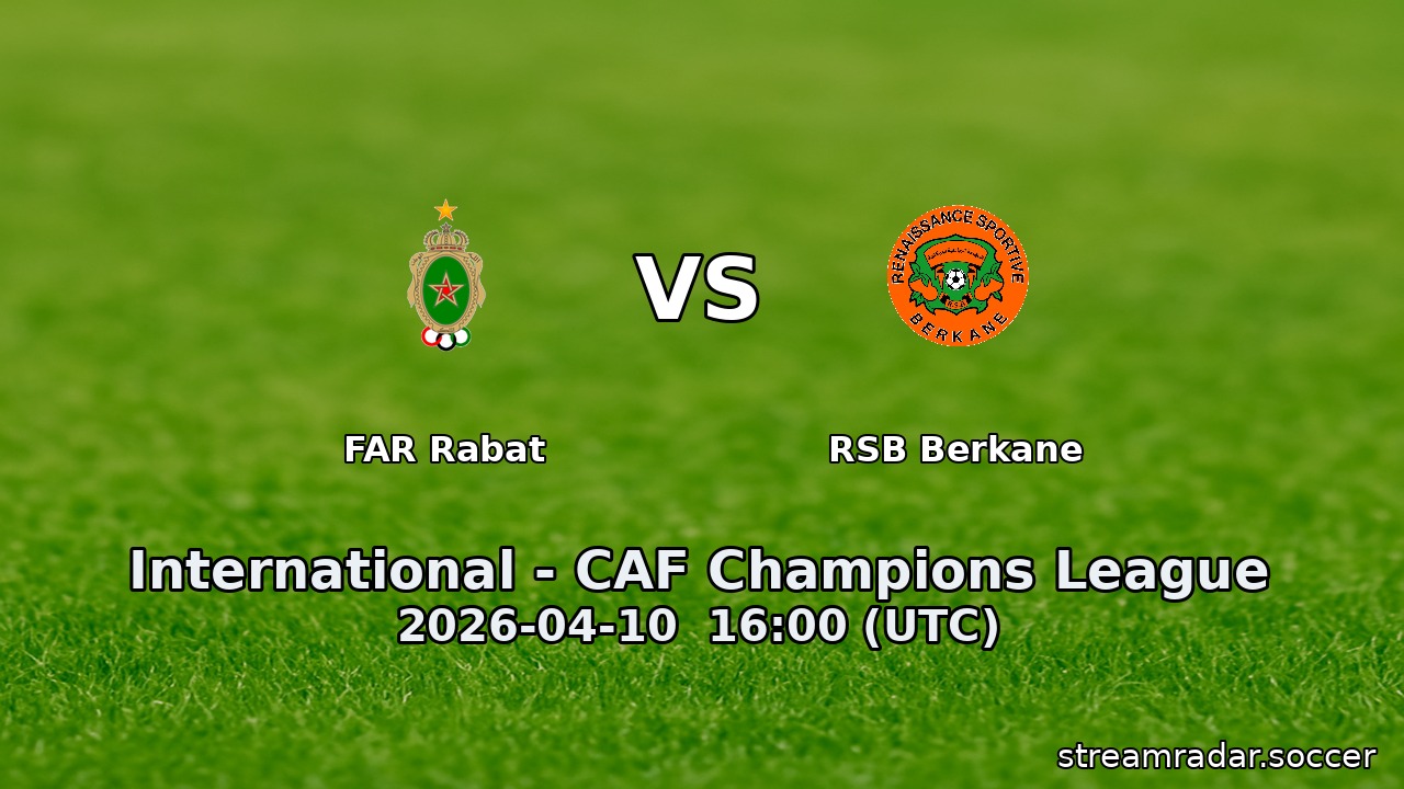 FAR Rabat vs RSB Berkane